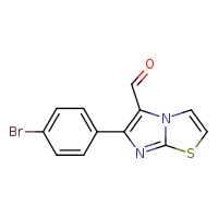6-(4-bromophenyl)imidazo[2,1-b][1,3]thiazole-5-carbaldehyde