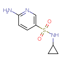 6-amino-N-cyclopropylpyridine-3-sulfonamide