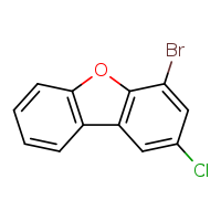 6-bromo-4-chloro-8-oxatricyclo[7.4.0.0²,?]trideca-1(9),2(7),3,5,10,12-hexaene