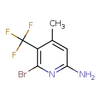 6-bromo-4-methyl-5-(trifluoromethyl)pyridin-2-amine