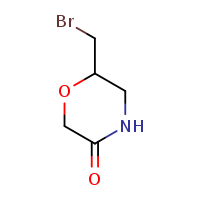 6-(bromomethyl)morpholin-3-one