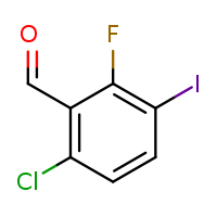 6-chloro-2-fluoro-3-iodobenzaldehyde