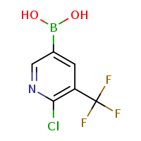 6-chloro-5-(trifluoromethyl)pyridin-3-ylboronic acid