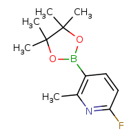 6-fluoro-2-methyl-3-(4,4,5,5-tetramethyl-1,3,2-dioxaborolan-2-yl)pyridine