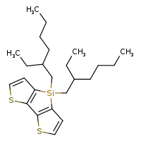 7,7-bis(2-ethylhexyl)-3,11-dithia-7-silatricyclo[6.3.0.0²,?]undeca-1(8),2(6),4,9-tetraene