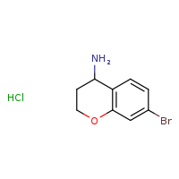 7-bromo-3,4-dihydro-2H-1-benzopyran-4-amine hydrochloride