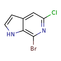 7-bromo-5-chloro-1H-pyrrolo[2,3-c]pyridine
