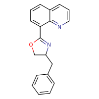 8-(4-benzyl-4,5-dihydro-1,3-oxazol-2-yl)quinoline