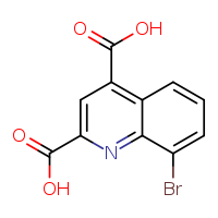 8-bromoquinoline-2,4-dicarboxylic acid