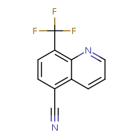 8-(trifluoromethyl)quinoline-5-carbonitrile