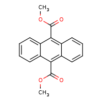 9,10-dimethyl anthracene-9,10-dicarboxylate