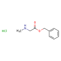 benzyl 2-(methylamino)acetate hydrochloride