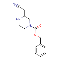 benzyl 3-(cyanomethyl)piperazine-1-carboxylate