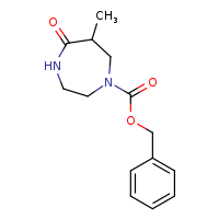 benzyl 6-methyl-5-oxo-1,4-diazepane-1-carboxylate