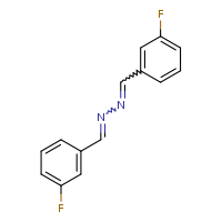 bis[(3-fluorophenyl)methylidene]hydrazine