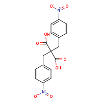 bis[(4-nitrophenyl)methyl]propanedioic acid