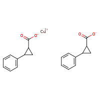copper(2+) bis(2-phenylcyclopropane-1-carboxylate)