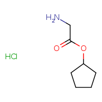cyclopentyl 2-aminoacetate hydrochloride
