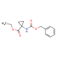 ethyl 1-{[(benzyloxy)carbonyl]amino}cyclopropane-1-carboxylate