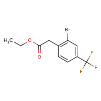 ethyl 2-[2-bromo-4-(trifluoromethyl)phenyl]acetate