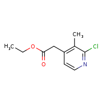 ethyl 2-(2-chloro-3-methylpyridin-4-yl)acetate