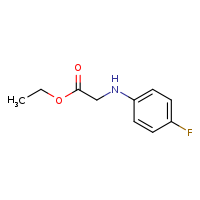 ethyl 2-[(4-fluorophenyl)amino]acetate