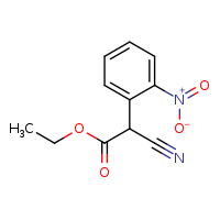ethyl 2-cyano-2-(2-nitrophenyl)acetate