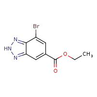 ethyl 7-bromo-2H-1,2,3-benzotriazole-5-carboxylate