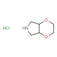 hexahydro-2H-[1,4]dioxino[2,3-c]pyrrole hydrochloride