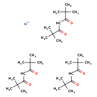 indium(3+) tris(2,2,6,6-tetramethyl-3,5-dioxoheptan-4-ide)
