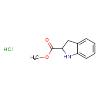 methyl 2,3-dihydro-1H-indole-2-carboxylate hydrochloride