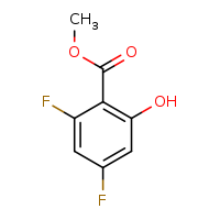 methyl 2,4-difluoro-6-hydroxybenzoate