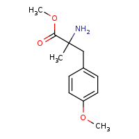 methyl 2-amino-3-(4-methoxyphenyl)-2-methylpropanoate