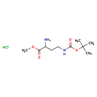 methyl 2-amino-4-[(tert-butoxycarbonyl)amino]butanoate hydrochloride