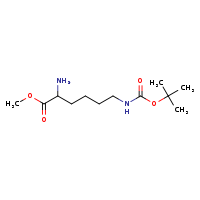 methyl 2-amino-6-[(tert-butoxycarbonyl)amino]hexanoate