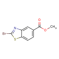 methyl 2-bromo-1,3-benzothiazole-5-carboxylate