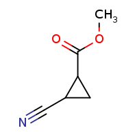 methyl 2-cyanocyclopropane-1-carboxylate