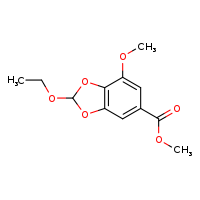methyl 2-ethoxy-7-methoxy-2H-1,3-benzodioxole-5-carboxylate