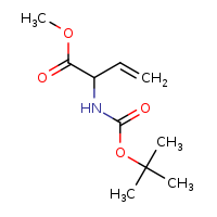 methyl 2-[(tert-butoxycarbonyl)amino]but-3-enoate