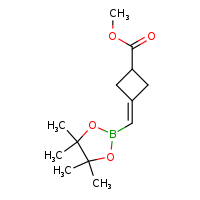 methyl 3-[(4,4,5,5-tetramethyl-1,3,2-dioxaborolan-2-yl)methylidene]cyclobutane-1-carboxylate