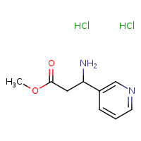 methyl 3-amino-3-(pyridin-3-yl)propanoate dihydrochloride