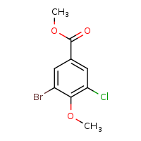 methyl 3-bromo-5-chloro-4-methoxybenzoate