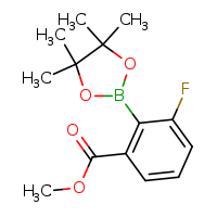 methyl 3-fluoro-2-(4,4,5,5-tetramethyl-1,3,2-dioxaborolan-2-yl)benzoate
