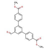 methyl 3'-formyl-5'-[4-(methoxycarbonyl)phenyl]-[1,1'-biphenyl]-4-carboxylate