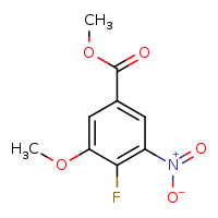 methyl 4-fluoro-3-methoxy-5-nitrobenzoate