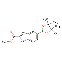 methyl 5-(4,4,5,5-tetramethyl-1,3,2-dioxaborolan-2-yl)-1H-indole-2-carboxylate