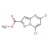 methyl 5,7-dichloropyrazolo[1,5-a]pyrimidine-2-carboxylate