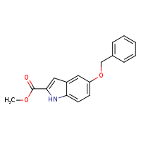 methyl 5-(benzyloxy)-1H-indole-2-carboxylate