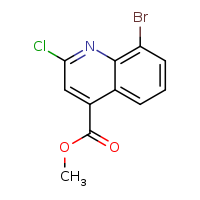 methyl 8-bromo-2-chloroquinoline-4-carboxylate