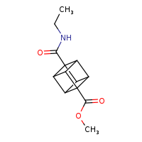 methyl 8-(ethylcarbamoyl)cubane-1-carboxylate